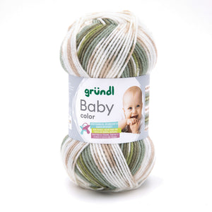 Gründl Baby Colour - 09 - Olive Natural Jade Gray Multicolour