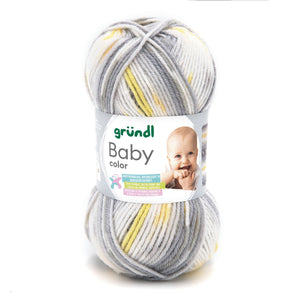 Gründl Baby Colour - 10 - Light Grey Natural Dark Grey Yellow Multicolour