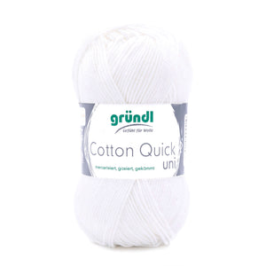 Gründl Cotton Quick Uni - White
