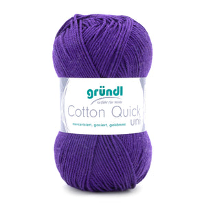 Gründl Cotton Quick Uni - Plum