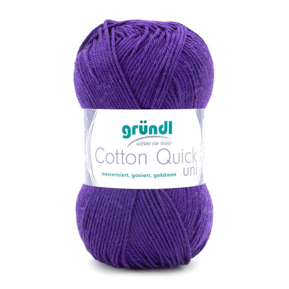 Gründl Cotton Quick Uni - Plum