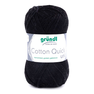 Gründl Cotton Quick Uni - Black