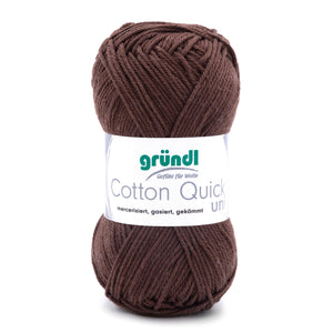 Gründl Cotton Quick Uni - Chocolate
