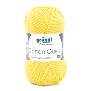 Gründl Cotton Quick Uni - Yellow