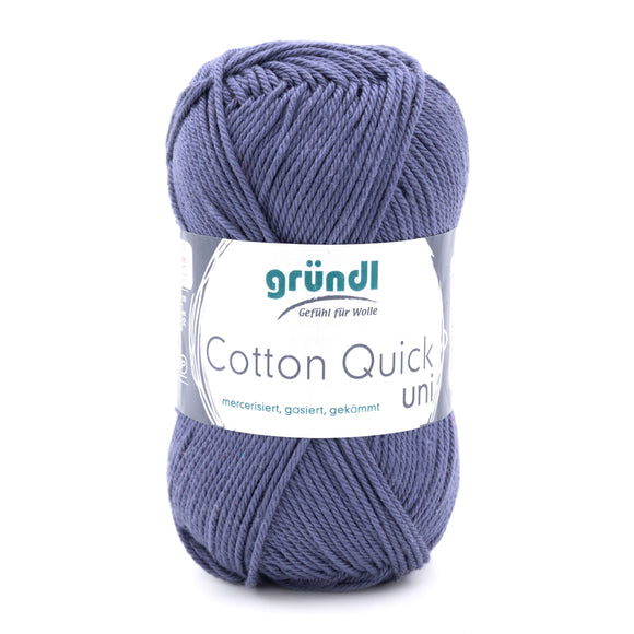 Gründl Cotton Quick Uni - Grey Blue