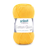 Gründl Cotton Quick Uni - Corn Yellow